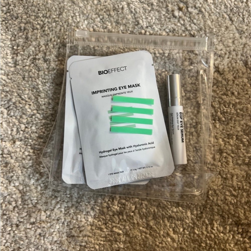 New bioeffect eye serum and mask